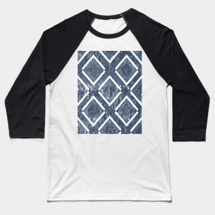 GrungeBlue Baseball T-Shirt